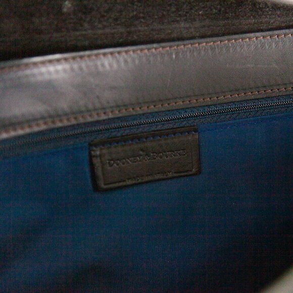 DOONEY & BOURKE Black Double Handle Brief - Picture 6 of 14